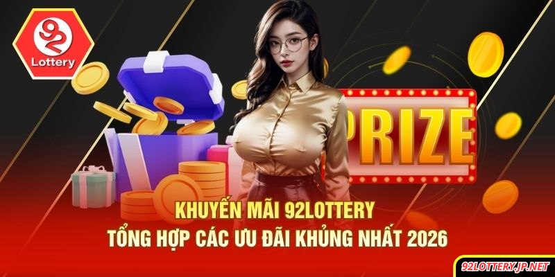Khuyến Mãi 92lottery - Tổng Hợp Các Ưu Đãi Khủng Nhất 2026
